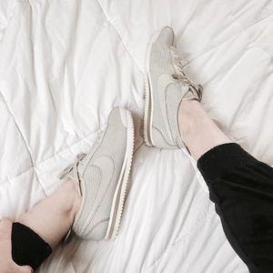 Nike | RARE Cortez '72 Pale Gray Snakeskin Shoes